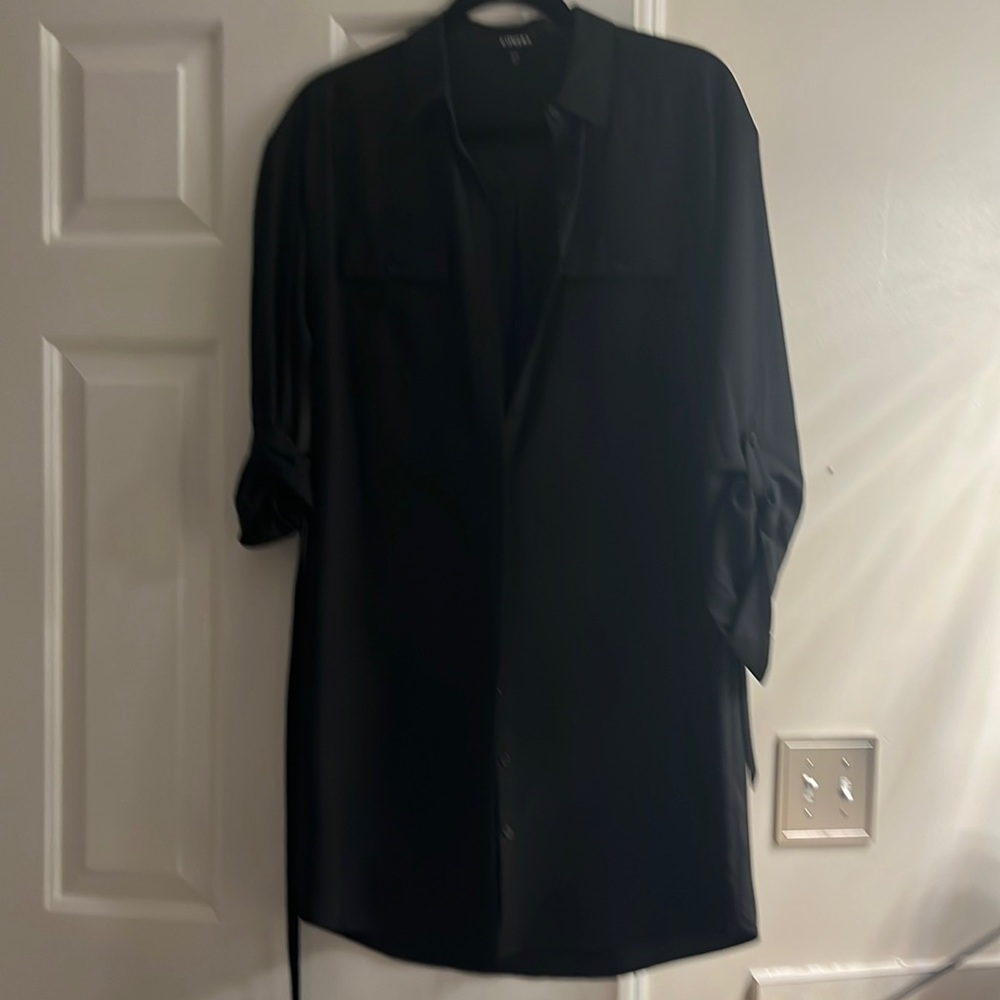 Express black shirt dress